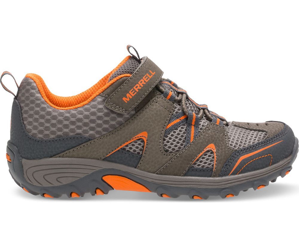 Tenis Criança - Merrell Trail Chaser - Marrom/Laranja - QKB042351